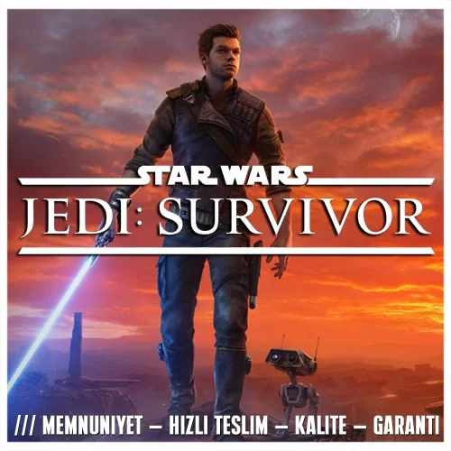  Star Wars Jedi Survivor + KORUMA + GARANTİ + DESTEK